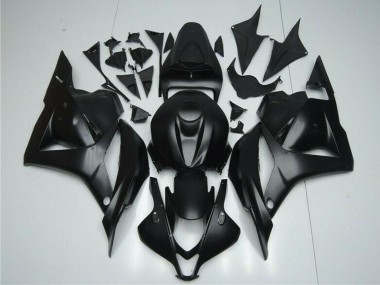 Affordable 2009-2012 Honda CBR600RR Motorcycle Fairings - Matte Black