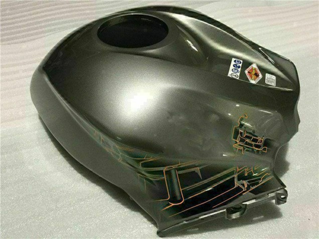 2009-2012 Honda CBR600RR Motorcycle Fairings - White Orange Glossy Black