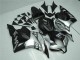 2009-2012 Honda CBR600RR Motorcycle Fairings - Silver Matte Black Repsol
