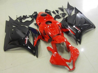 Affordable 2009-2012 Honda CBR600RR Motorcycle Fairings - Red Glossy Black Matte Black OEM Style
