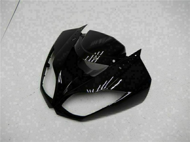 2009-2012 Kawasaki ZX6R Motorcycle Fairings - Glossy Black Gold Ninja