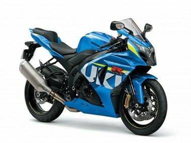 Affordable 2009-2016 Suzuki GSXR 1000 Motorcycle Fairing Kits - Blue Green White