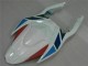 2009-2016 Suzuki GSXR 1000 Full Motorcycle Fairings - White Blue Black