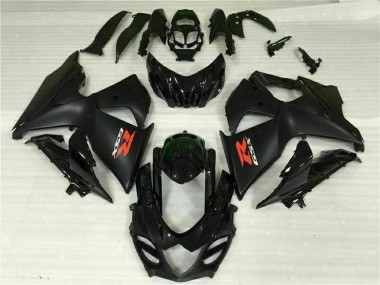 Affordable 2009-2016 Suzuki GSXR 1000 Motorcycle Fairing - Glossy Black Matte Black