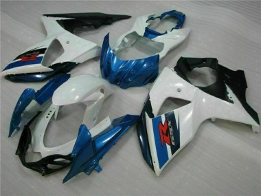 Affordable 2009-2016 Suzuki GSXR 1000 Abs Fairings Kits - White Blue Black