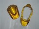 2009-2016 Suzuki GSXR 1000 Motorcycle Fairings - Gold Matte Black