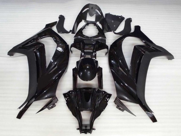2011-2015 Kawasaki ZX10R Motorcycle Fairing - Glossy Black