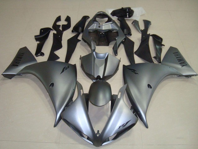 2012-2014 Yamaha YZF R1 Motorcycle Fairing - Matte Grey