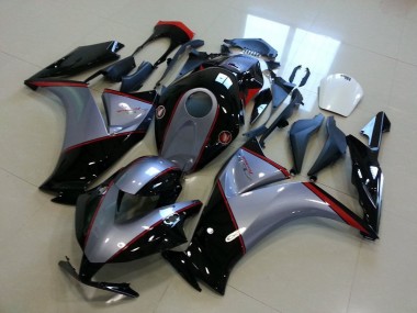 Affordable 2012-2016 Honda CBR1000RR Motorcycle Fairings - Grey Red Glossy Black