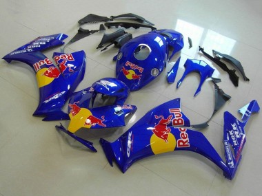 Affordable 2012-2016 Honda CBR1000RR Motorcycle Fairings - Blue Yellow Red Bull