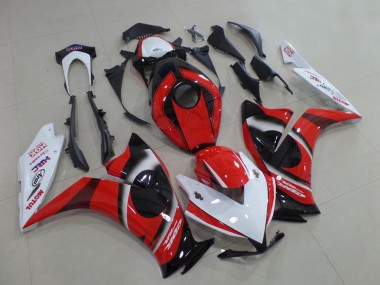 Affordable 2012-2016 Honda CBR1000RR Motorcycle Fairing - White Red Glossy Black