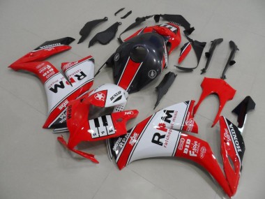 Affordable 2012-2016 Honda CBR1000RR Motorcycle Fairings - White Red Glossy Black Rpm