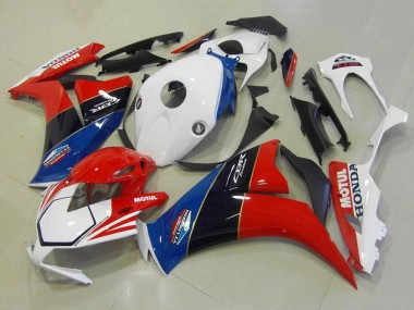 Affordable 2012-2016 Honda CBR1000RR Motorcycle Fairings - White Blue Red Glossy Black TT Legends