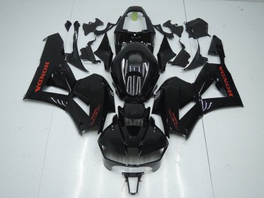 Affordable 2013-2023 Honda CBR600RR Motorcycle Fairings - Glossy Black Red Decals
