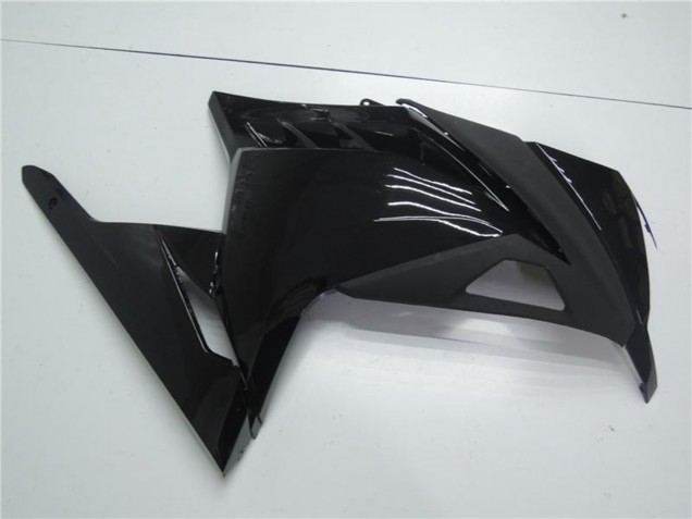 2013-2024 Kawasaki Ninja 300 EX300R Motorcycle Fairings - Glossy Black Matte Black