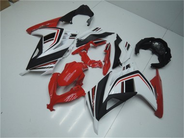 Affordable 2013-2024 Kawasaki Ninja 300 EX300R Motorcycle Fairings - White Red Black