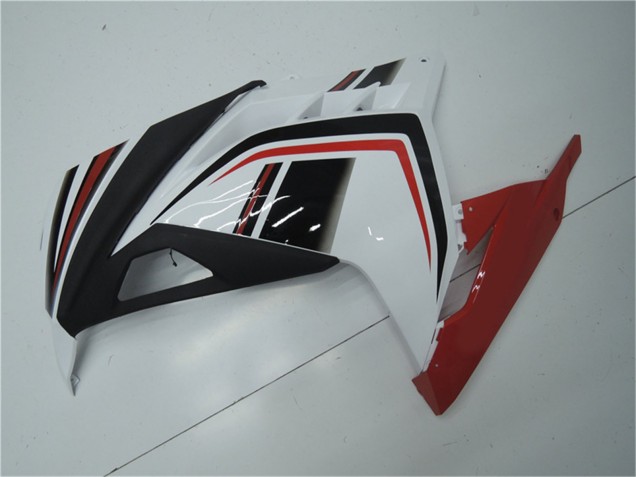 2013-2024 Kawasaki Ninja 300 EX300R Motorcycle Fairings - White Red Black