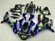 2015-2019 Yamaha YZF R1 Motorcycle Fairings - Blue Silver Black Green MoviStar
