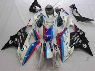 Affordable 2015-2016 BMW S1000RR Motorcycle Fairings - White Red Blue Glossy Black Motorrad