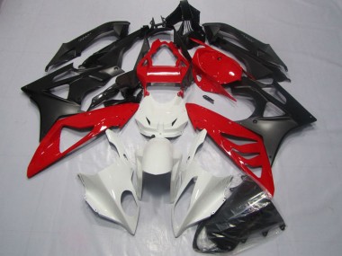 Affordable 2009-2014 BMW S1000RR Abs Fairings - White Red Matte Black