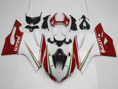 Affordable 2011-2014 Ducati 1199 Bike Fairings - White Red Black Green
