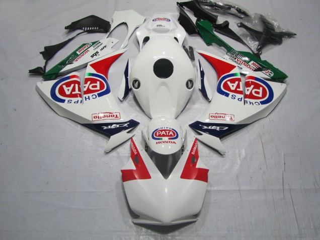 2012-2016 Honda CBR1000RR Motorcycle Fairings - White Red Blue Green PATA