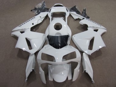 Affordable 2003-2004 Honda CBR600RR Motorcycle Fairings - White