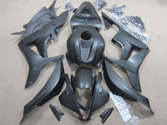 2007-2008 Honda CBR600RR Bike Fairings - Matte Black