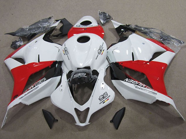 2009-2012 Honda CBR600RR Motorcycle Fairings Kits - White Red Glossy Black