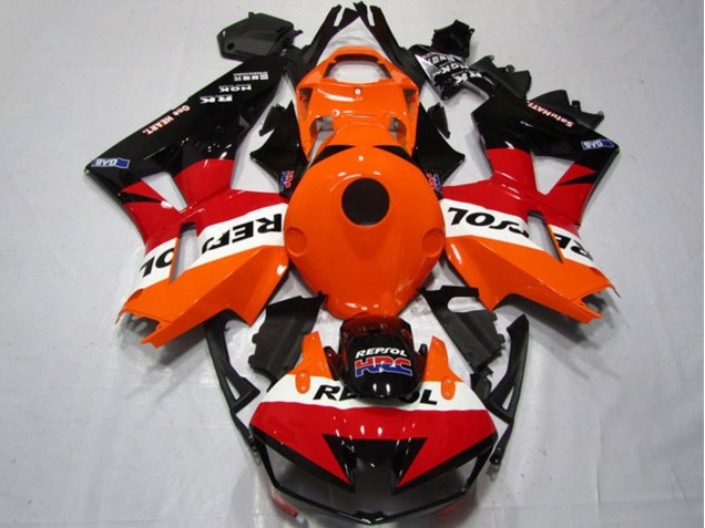 2013-2023 Honda CBR600RR Motorcycle Fairings Kits - Orange White Red Glossy Black Repsol