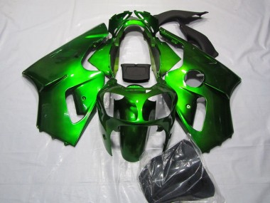 Affordable 2002-2006 Kawasaki ZX12R Motorcycle Fairings - Green