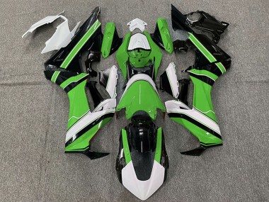 Affordable 2017-2023 Honda CBR1000RR Motorcycle Fairing - White Green Glossy Black