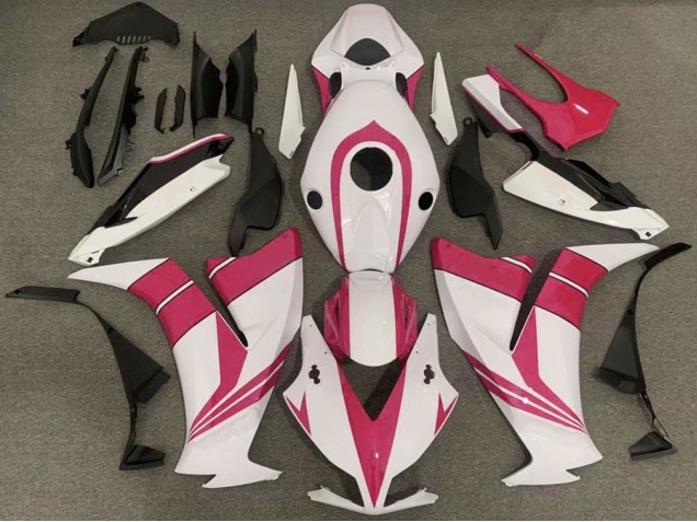 2012-2016 Honda CBR1000RR Motorcycle Fairings - White Pink Black