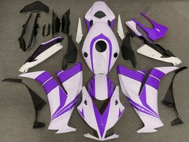Affordable 2012-2016 Honda CBR1000RR Motorcycle Fairings - White Purple