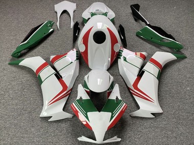 Affordable 2012-2016 Honda CBR1000RR Motorcycle Fairings - White Red Green