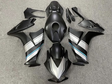 Affordable 2012-2016 Honda CBR1000RR Motorcycle Fairings - Silver Light Blue Matte Black