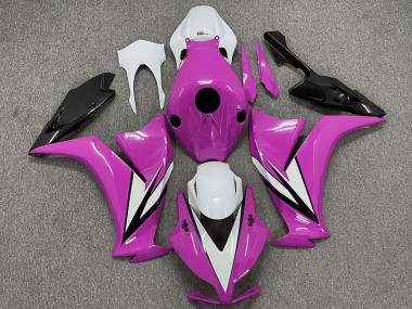 Affordable 2012-2016 Honda CBR1000RR Motorcycle Fairings - White Pink