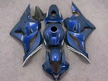 Affordable 2009-2012 Honda CBR600RR Motorcycle Fairings - Dark Blue