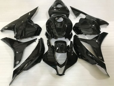 Affordable 2009-2012 Honda CBR600RR Motorcycle Fairings - Glossy Black