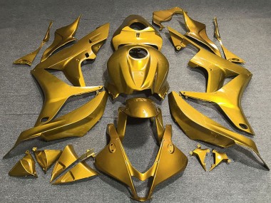 Affordable 2007-2008 Honda CBR600RR Motorcycle Fairings - Gold