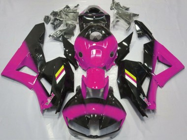 Affordable 2013-2026 Honda CBR600RR Motorcycle Fairings - Pink Glossy Black White Yellow