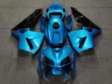Affordable 2005-2006 Honda CBR600RR Motorcycle Fairings - Light Blue CBR Style