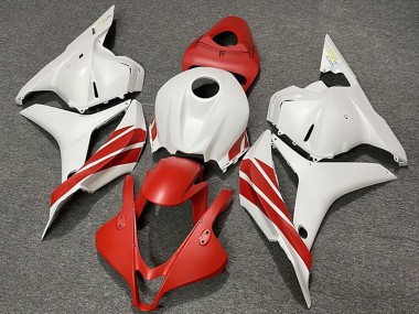 Affordable 2009-2012 Honda CBR600RR Motorcycle Fairings - White Red