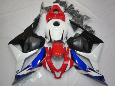 Affordable 2009-2012 Honda CBR600RR Motorcycle Fairings - White Red Blue Black OEM Style