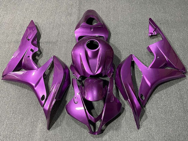 2007-2008 Honda CBR600RR Motorcycle Fairings - Violet Plain