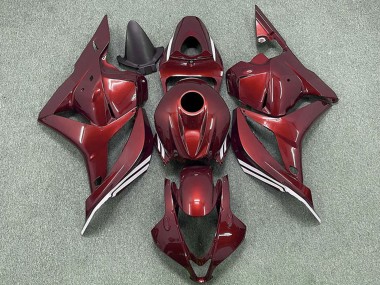 Affordable 2009-2012 Honda CBR600RR Motorcycle Fairings - Maroon Red