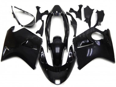 Affordable 1996-2007 Honda CBR1100XX Blackbird Motorcycle Fairings - Glossy Black
