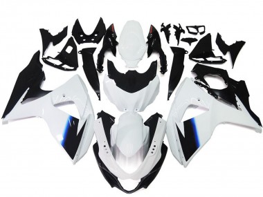 Affordable 2009-2016 Suzuki GSXR 1000 Motorcycle Fairing Kits - White Blue Black