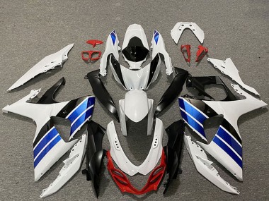 Affordable 2009-2016 Suzuki GSXR 1000 Motorcycle Fairings - White Blue Red Black