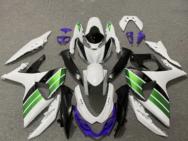 Affordable 2009-2016 Suzuki GSXR 1000 Motorcycle Fairings - White Blue Green Black
